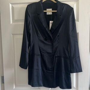 Abercrombie & Fitch | black blazer dress